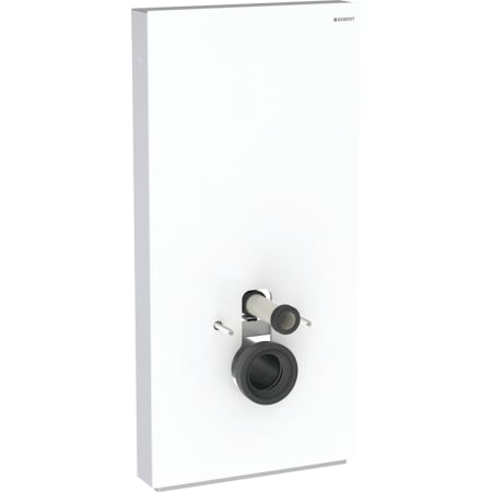 Moduł sanitarny Geberit Monolith Plus do wiszącej miski WC, 101 cm, okładzina przednia ze szkła