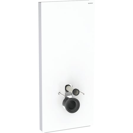 Moduł sanitarny Geberit Monolith do wiszącej miski WC, 114 cm, okładzina przednia ze szkła