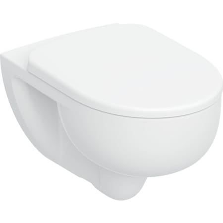 Zestaw wiszącej miski WC Geberit Selnova, lejowa, TurboFlush, z deską sedesową